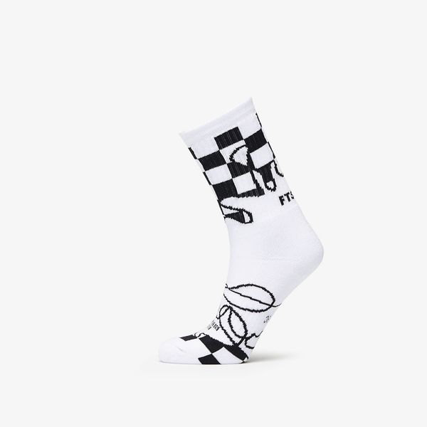 Footshop Footshop The Nju Checker Socks Black/ White