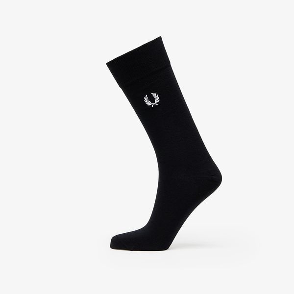 FRED PERRY FRED PERRY Classic Laurel Wreath Sock Black/ Snow White