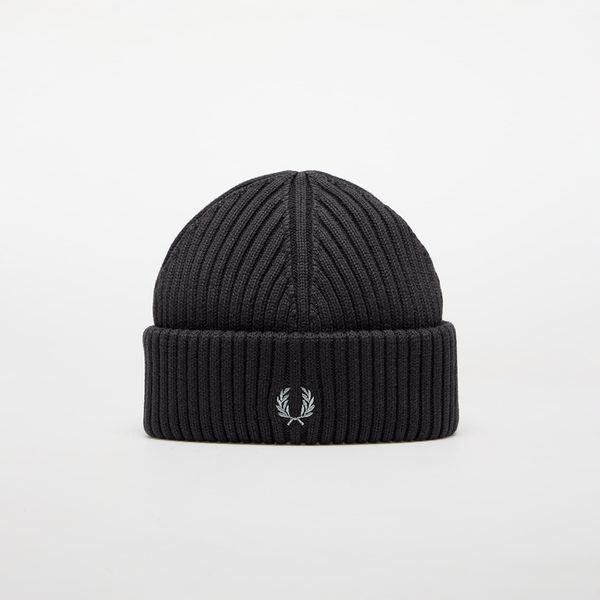 FRED PERRY FRED PERRY Cotton Rib Beanie Anchor Grey Universal