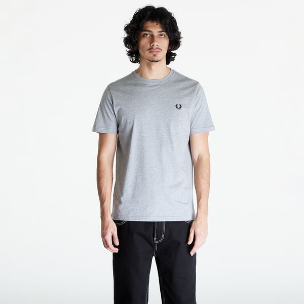 FRED PERRY FRED PERRY Crew Neck T-Shirt Steel Marl