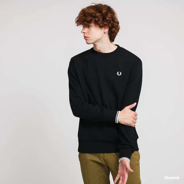 FRED PERRY FRED PERRY Crewneck Sweatshirt Black