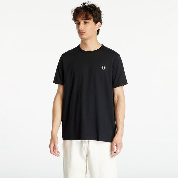 FRED PERRY FRED PERRY Ringer Tee Black