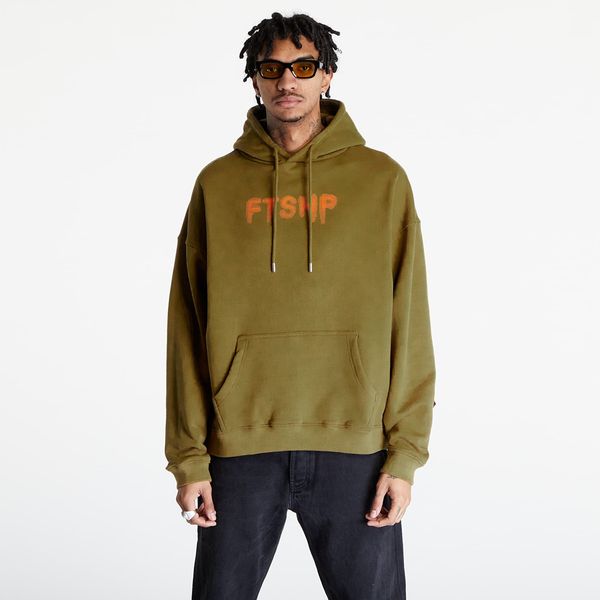 Footshop FTSHP Halftone Hoodie UNISEX Khaki