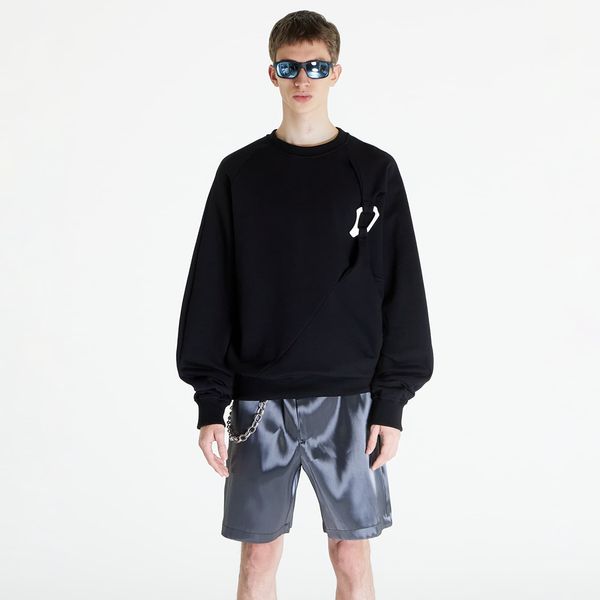 HELIOT EMIL HELIOT EMIL Morphed Carabiner Crewneck Black