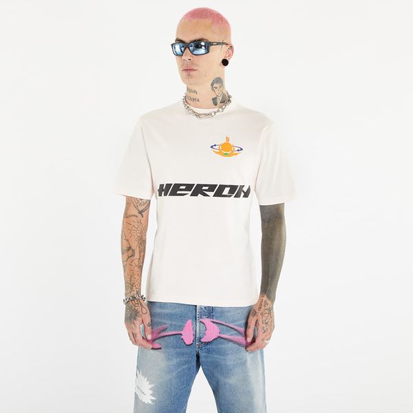 HERON PRESTON HERON PRESTON HP Globe Burn Short Sleeve Tee Pink/ Black