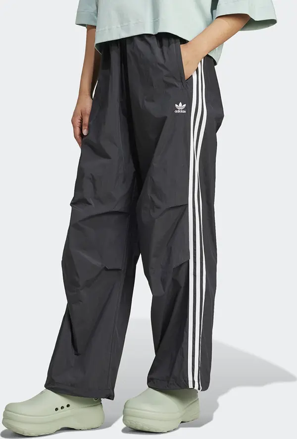 adidas Originals Hlače adidas 3 Stripes Parachute Pants Black XL