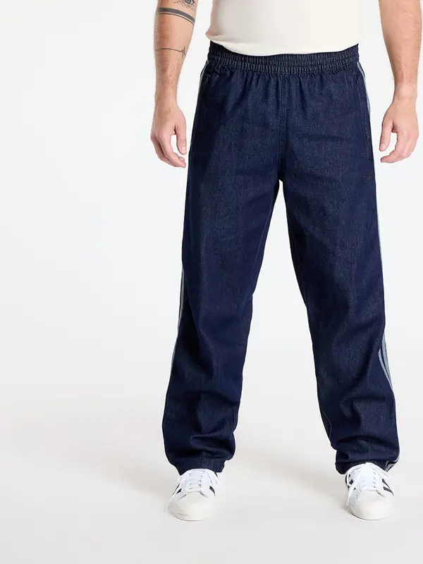 adidas Originals Hlače adidas Adicolor Loose Trackpant Denim Stone Indigo Denim/ Black XL