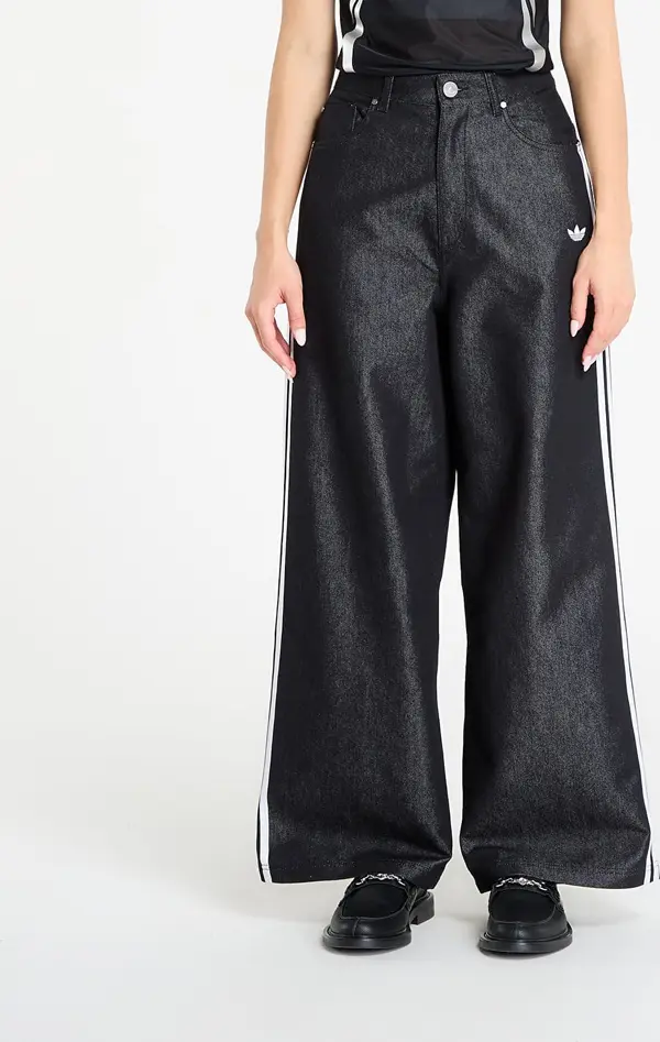 adidas Originals Hlače adidas Adilenium Season 4 Teamgeist Baggy Shine Denim Joggers Black 27