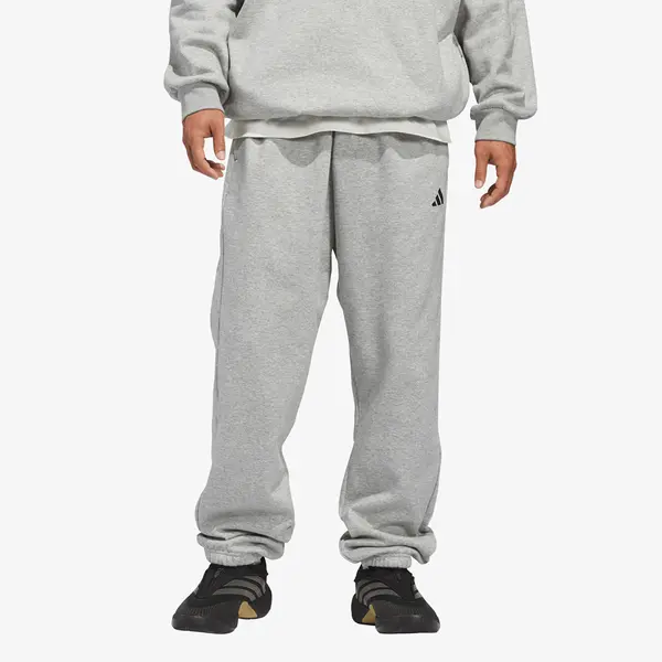 adidas Originals Hlače adidas Basketball Fleece Joggers (Gender Neutral) Medium Grey Heather S