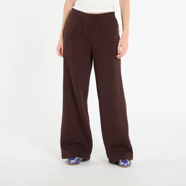adidas Originals Hlače adidas Essentials Wide Leg Pant Fleece Aurora Coffee S