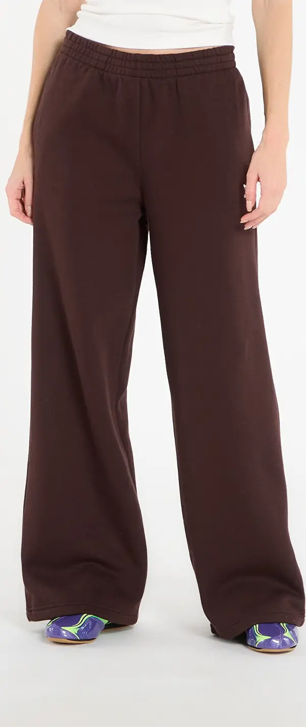 adidas Originals Hlače adidas Essentials Wide Leg Pant Fleece Aurora Coffee XL