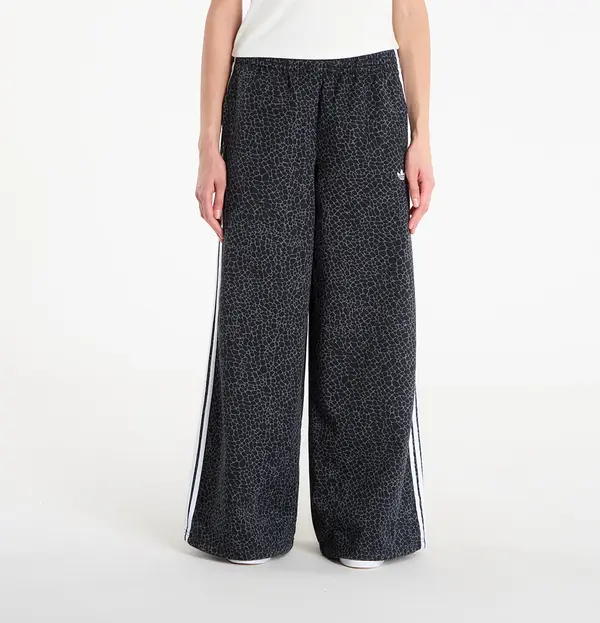 adidas Originals Hlače adidas Firebird Oversized Aop Denim Pants Black/ Grey Six L