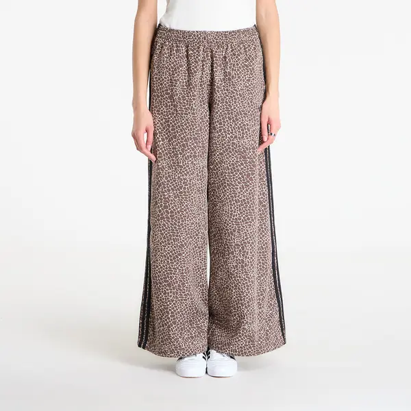 adidas Originals Hlače adidas Firebird Oversized Aop Denim Pants Earth Strata/ Stone Khaki S