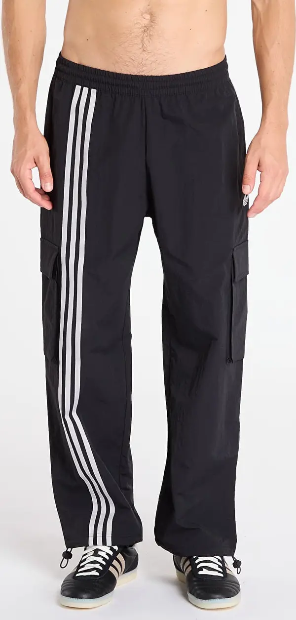 adidas Originals Hlače adidas Front Stripes Woven Cargo Tracksuit Bottoms Black L