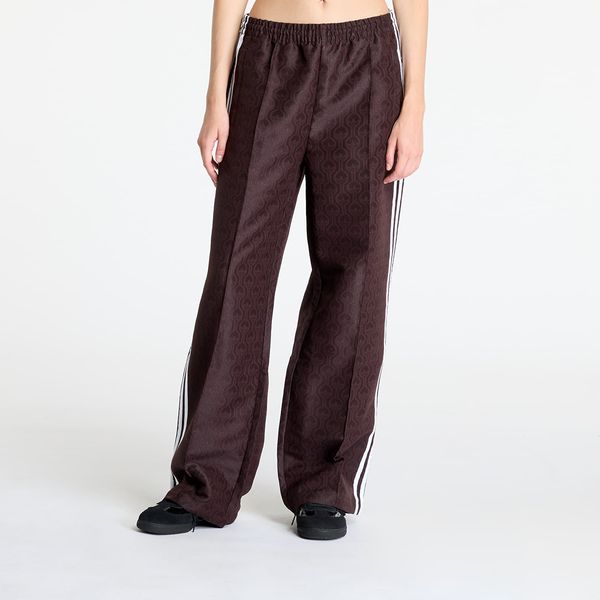 adidas Originals Hlače adidas Oversized Monogram Track Pant Shale Brown XS