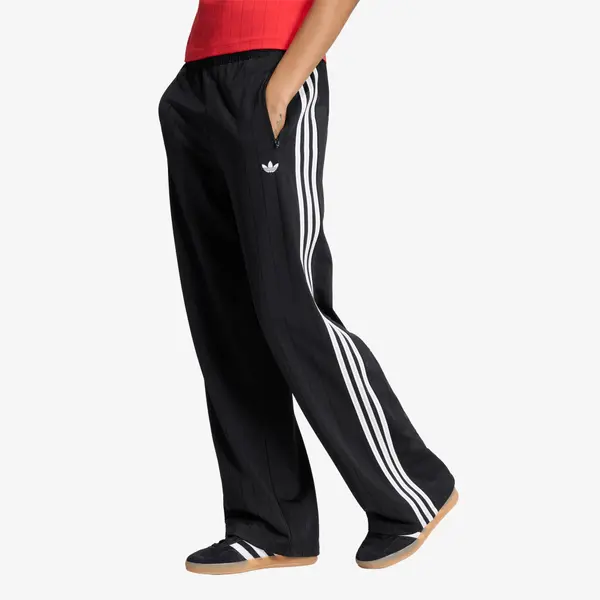 adidas Originals Hlače adidas Pinstripe Firebird Loose Trackpant Black/ White/ Grey Two S
