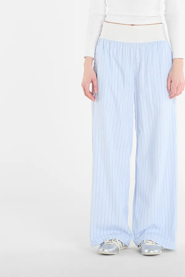 adidas Originals Hlače adidas Poplin Trousers Crystal Sky/ Ambient Sky M