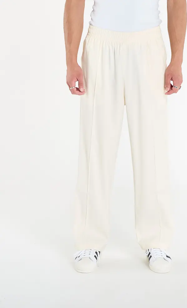 adidas Originals Hlače adidas Premium Baggy Track Pants Cream White/ Black M