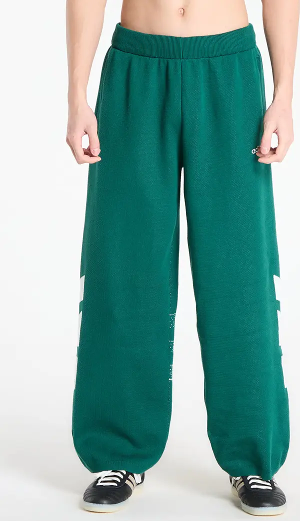 adidas Originals Hlače adidas Santiago Fully Fashion Knit Joggers Collegiate Green M