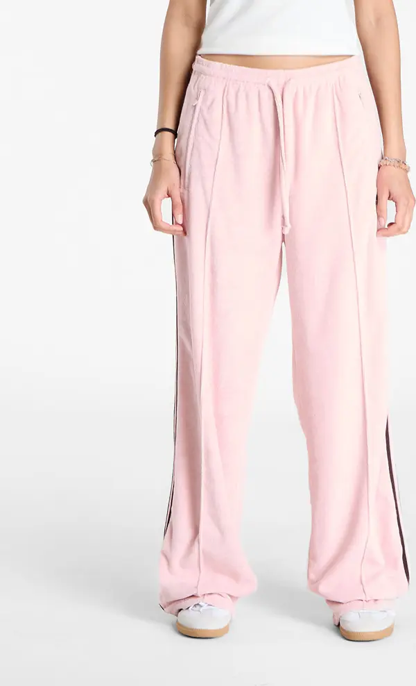 adidas Originals Hlače adidas Terry Towel Firebird Tracksuit Bottoms Sandy Pink S