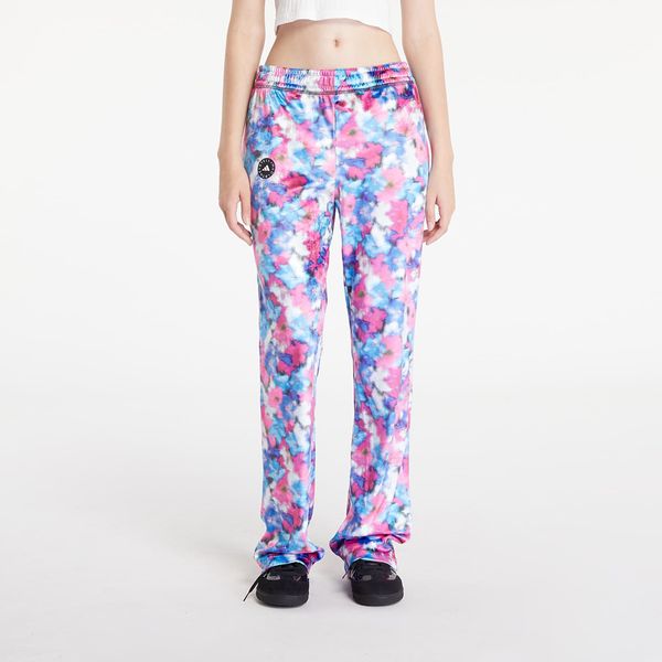 adidas Performance Hlače adidas x Stella Mccartney Velours Track Pants Signal Cyan/ Pink/ Clearo L