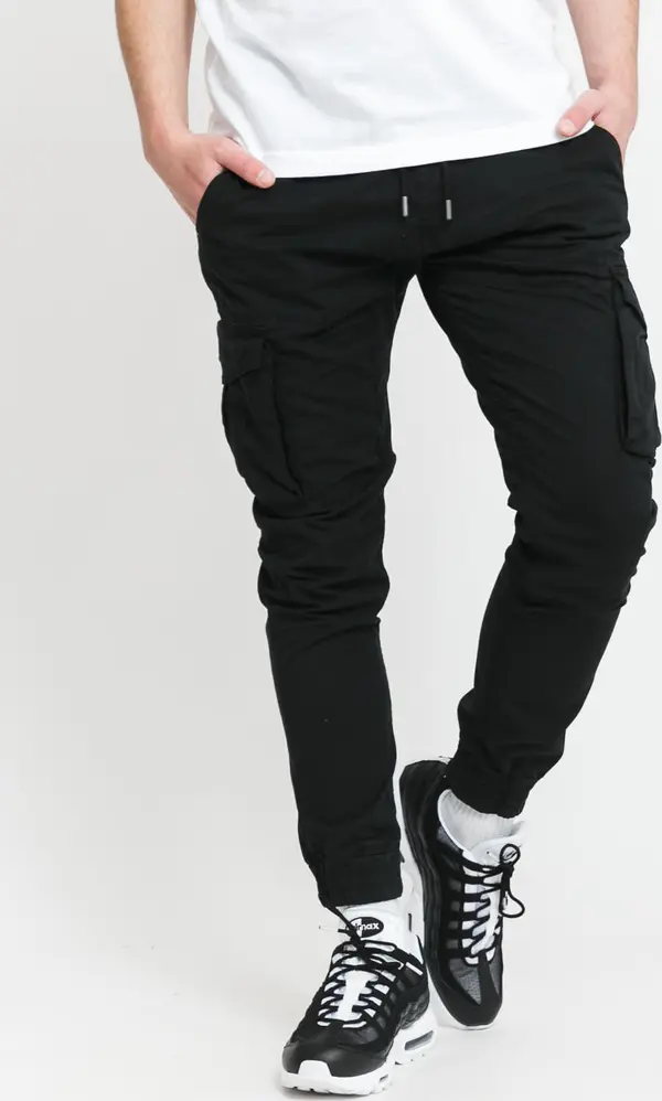 Alpha Industries Hlače Alpha Industries Cotton Twill Jogger Black L