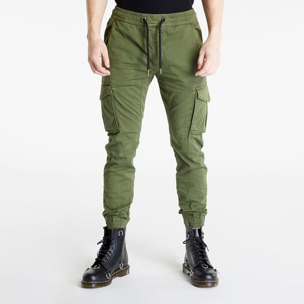 Alpha Industries Inc. Hlače Alpha Industries Cotton Twill Jogger Dark Olive M