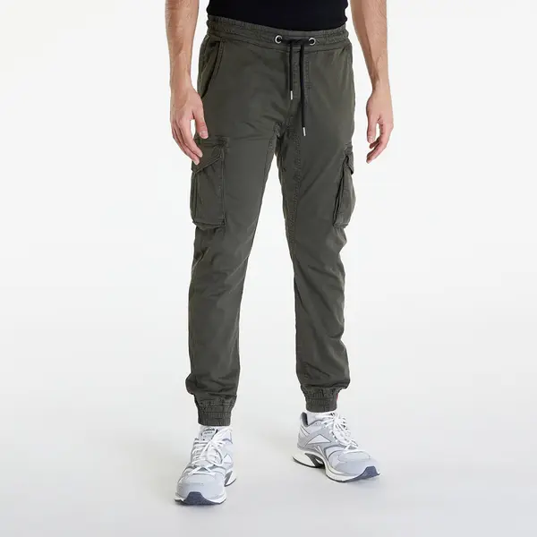 Alpha Industries Hlače Alpha Industries Cotton Twill Jogger Grey/ Black S