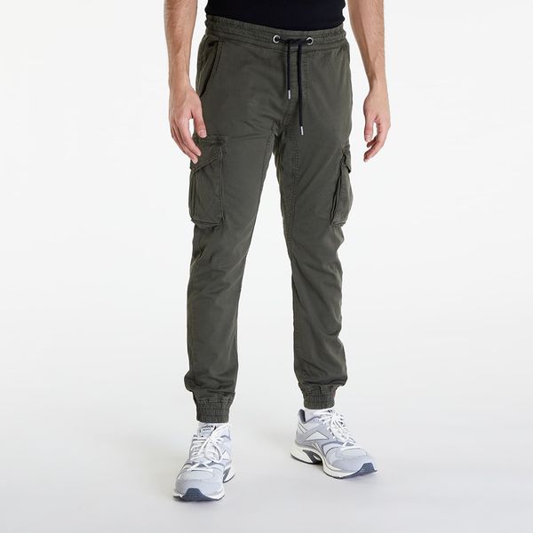 Alpha Industries Inc. Hlače Alpha Industries Cotton Twill Jogger Grey/ Black S