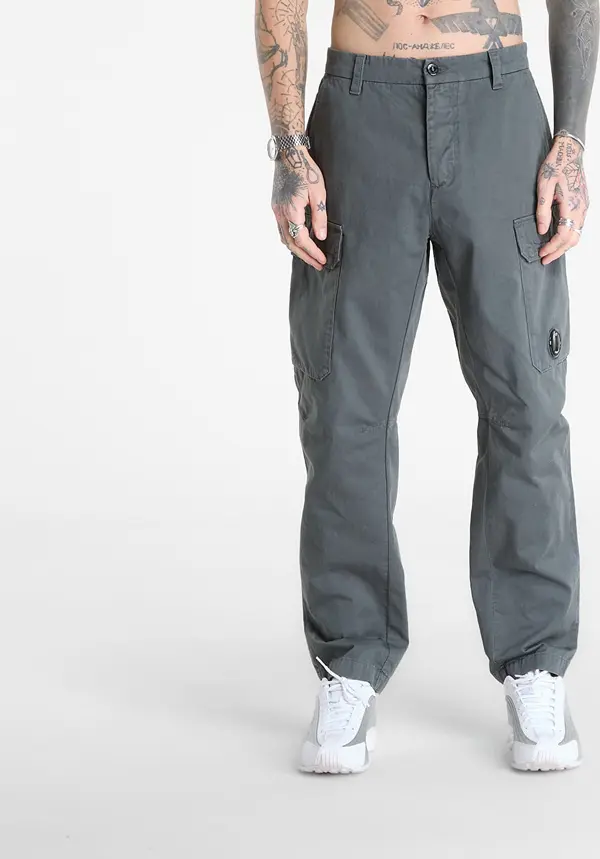 C.P. Company Hlače C.P. Company Cargo Pant Gunmetal Grey 48