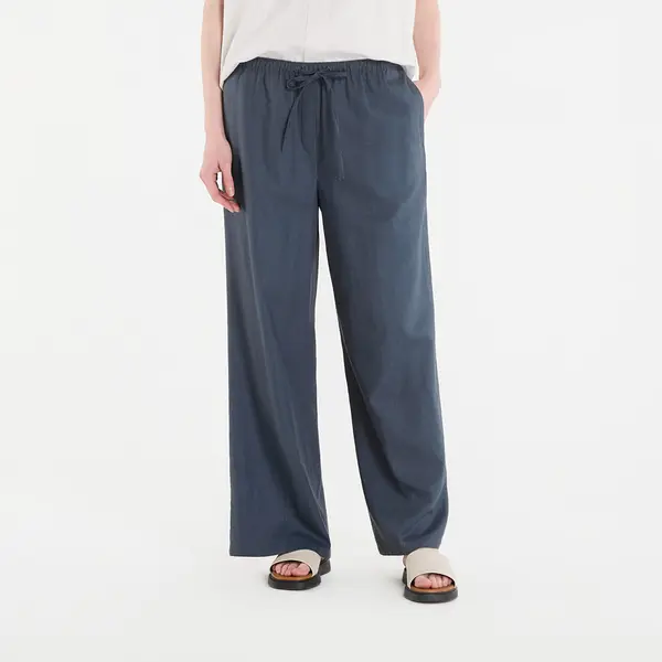 Calvin Klein Hlače Calvin Klein Jeans Linen Weekend Casual Pant Biloxi Blues M