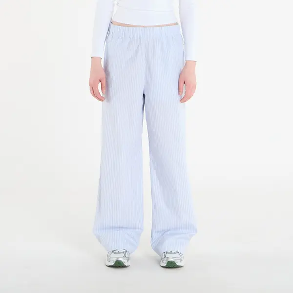 Calvin Klein Hlače Calvin Klein Jeans Poplin Ewaist Pull O Pants Blue XL