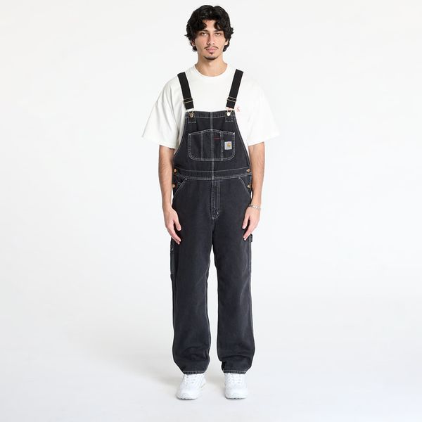 Carhartt WIP Hlače Carhartt WIP Bib Overall UNISEX Black Stone Washed 33