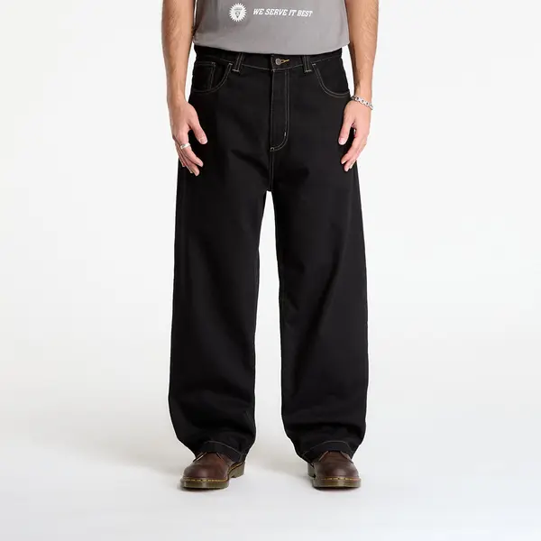 Carhartt WIP Hlače Carhartt WIP Brandon Pant Black Rinsed L