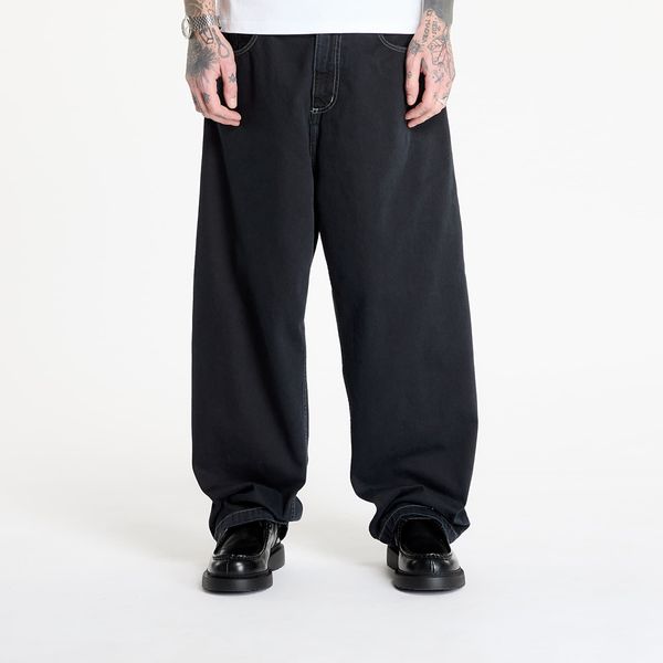 Carhartt WIP Hlače Carhartt WIP Brandon Pant Black Stone Dyed XS