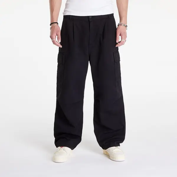 Carhartt WIP Hlače Carhartt WIP Cole Cargo Pant Black Garment Dyed 29