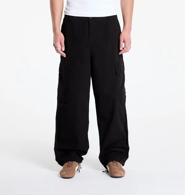 Carhartt WIP Hlače Carhartt WIP Kade Cargo Pant Black Garment Dyed 29