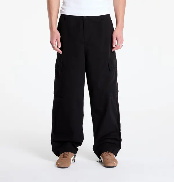 Carhartt WIP Hlače Carhartt WIP Kade Cargo Pant Black Garment Dyed 30