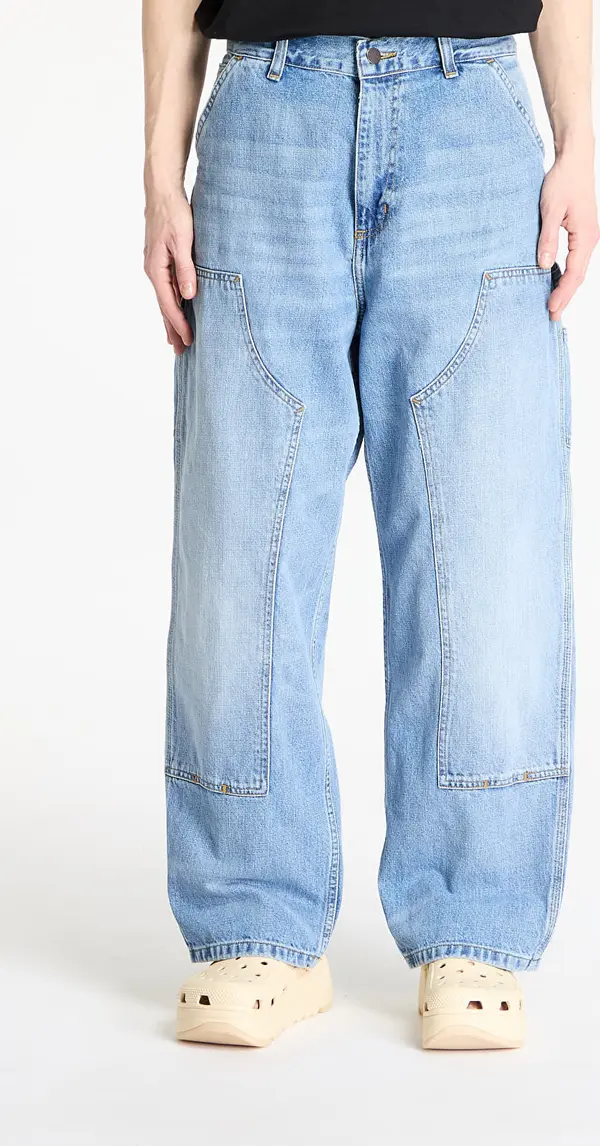 Carhartt WIP Hlače Carhartt WIP W' Brandon Double Knee Pant Blue Burst Washed M