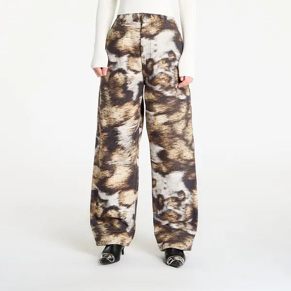 Carhartt WIP Hlače Carhartt WIP W' Brandon Single Knee Pant Wild Dog Print Stone Washed L