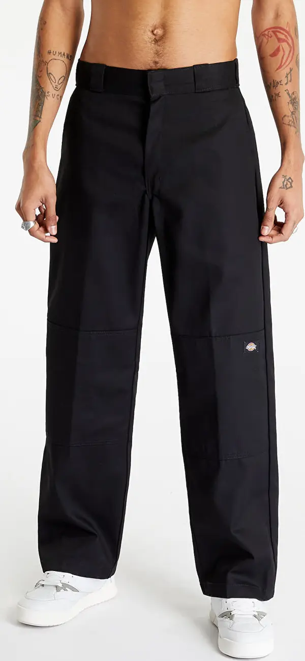 Dickies Hlače Dickies Double Knee Rec Twill Work Pants Black W30/L34