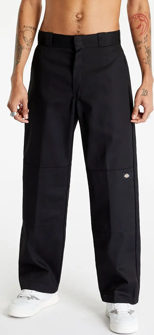 Dickies Hlače Dickies Double Knee Rec Twill Work Pants Black W31/L34