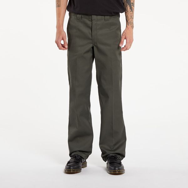 Dickies Hlače Dickies Original 873 Slim Straight Work Pant Olive Green W31/L32