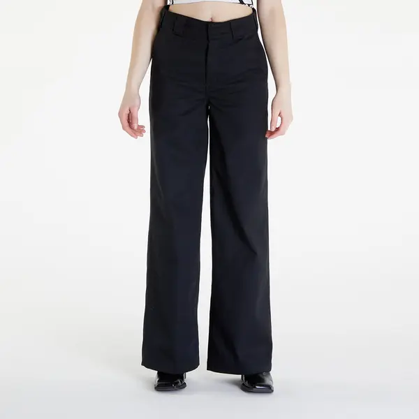 Dickies Hlače Dickies Wide Leg Work Pant Black W30