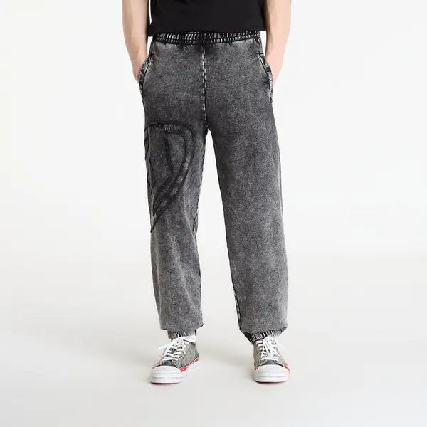 DIESEL Hlače Diesel P-Marky-Den Trousers Black/ Violet XL