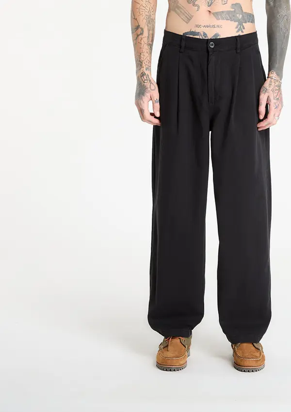 DIME Hlače DIME Baggy Chino Pants Black 30