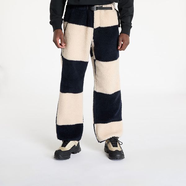 Gramicci Hlače Gramicci Checkered Sherpa Pant Natural / Navy Check XL