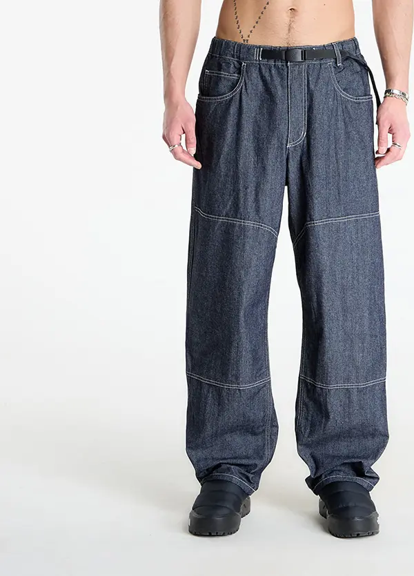 Gramicci Hlače Gramicci Japanese Chambray Double Knee Navy XL