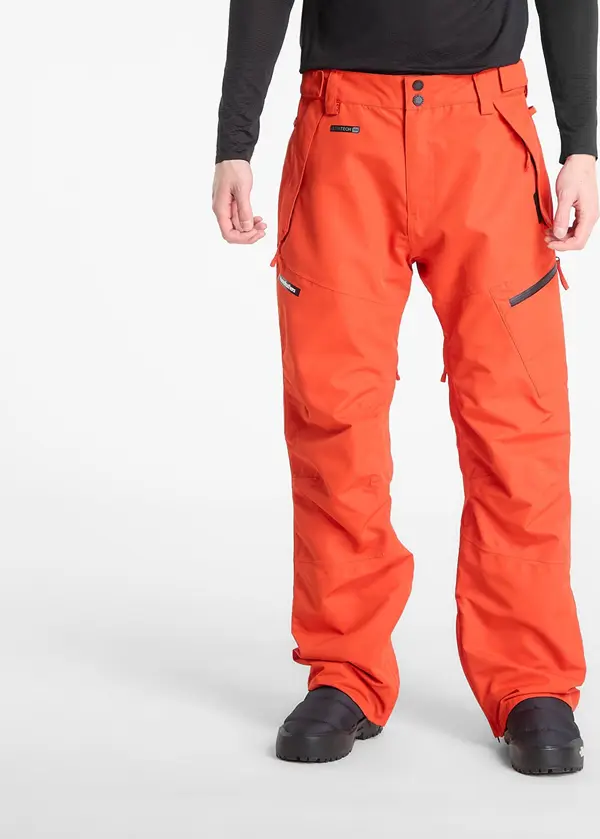 Horsefeathers Hlače Horsefeathers Fink Pants Red L