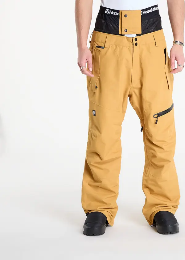Horsefeathers Hlače Horsefeathers Nelson Pants Amber Gold XL